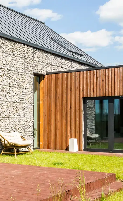 As Menuiserie Menuisier Ploubezre Pres De Lannion Extension En Ossature Bois
